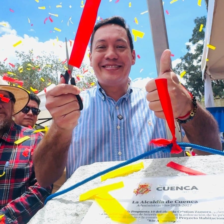 ¡Colocamos la primera piedra del Proyecto Habitacional de Río Amarillo!